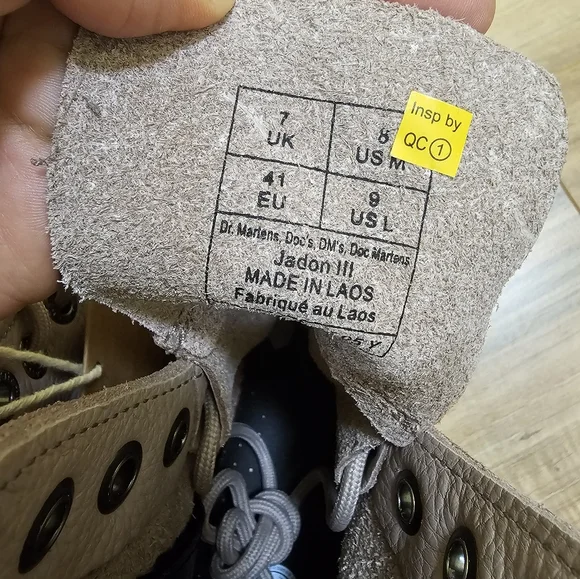Dr. Martens JADON III BOOT PISA LEATHER PLATFORMS, US 9 - Picture 6 of 9